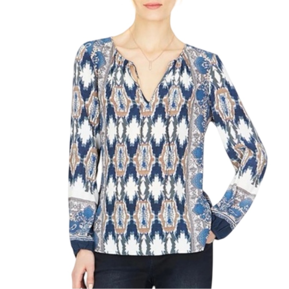 Ecru The Artist Silk Blouse. EUC